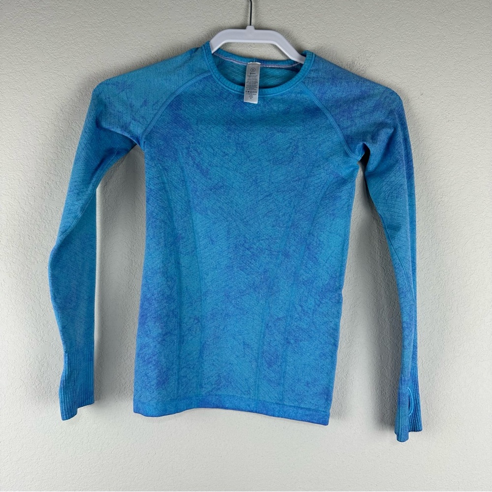Ivivva Blue Long Sleeve Tee for Active Comfort